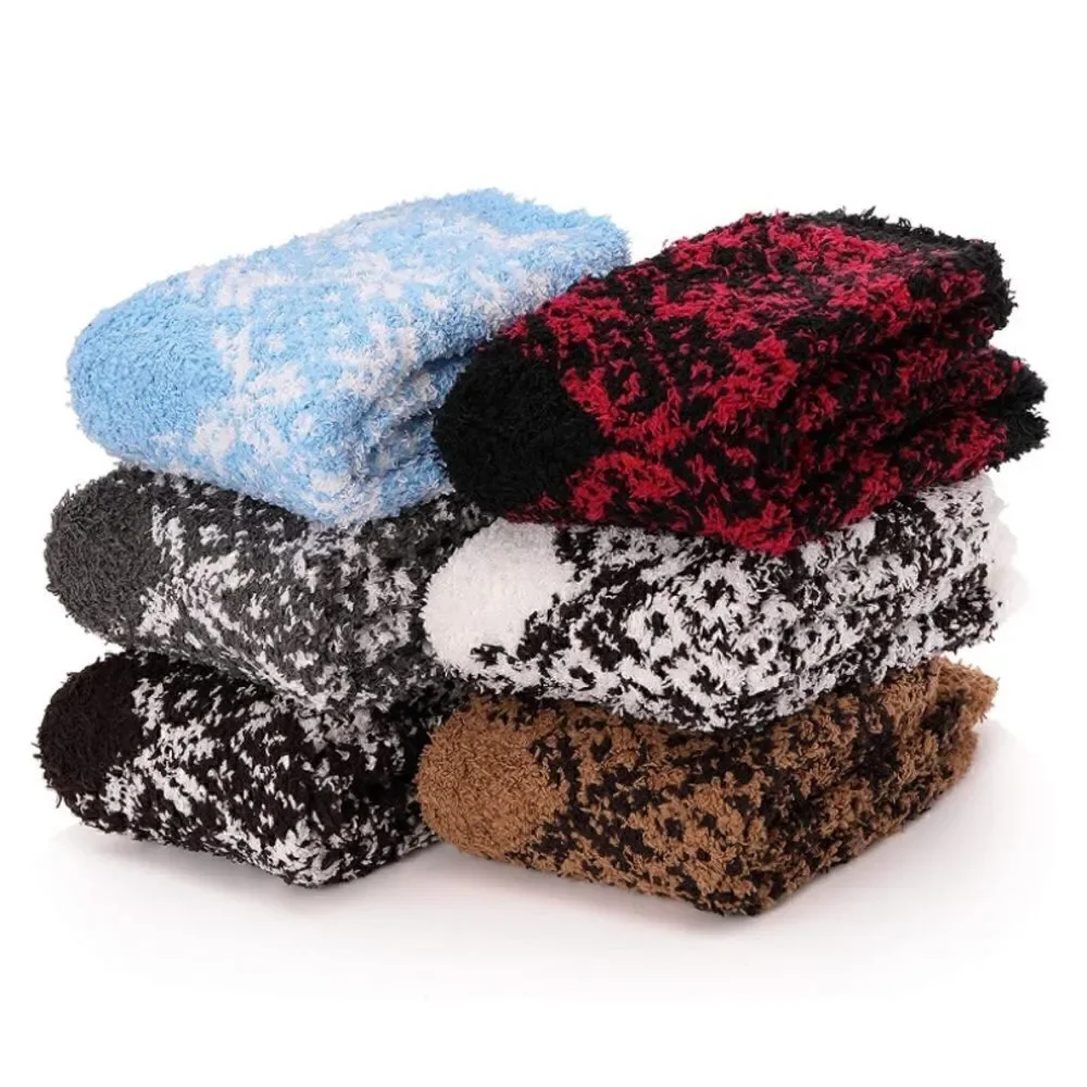 Fuzzy winter socks